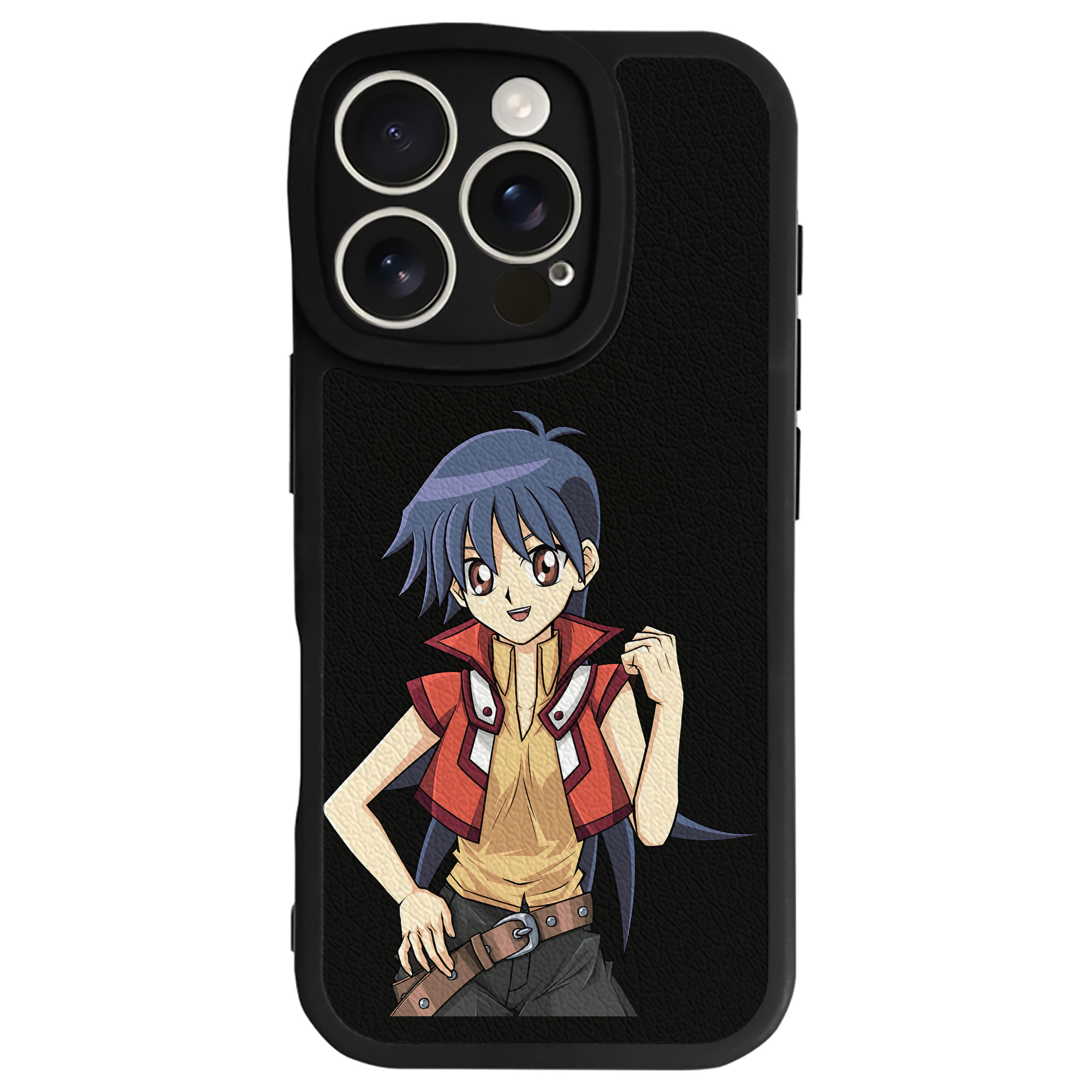 遊☆戯☆王 Yu-Gi-Oh! 【iPhone 16シリーズ対応】シリコンスマホケース（レザー調） 材質：シリコン
